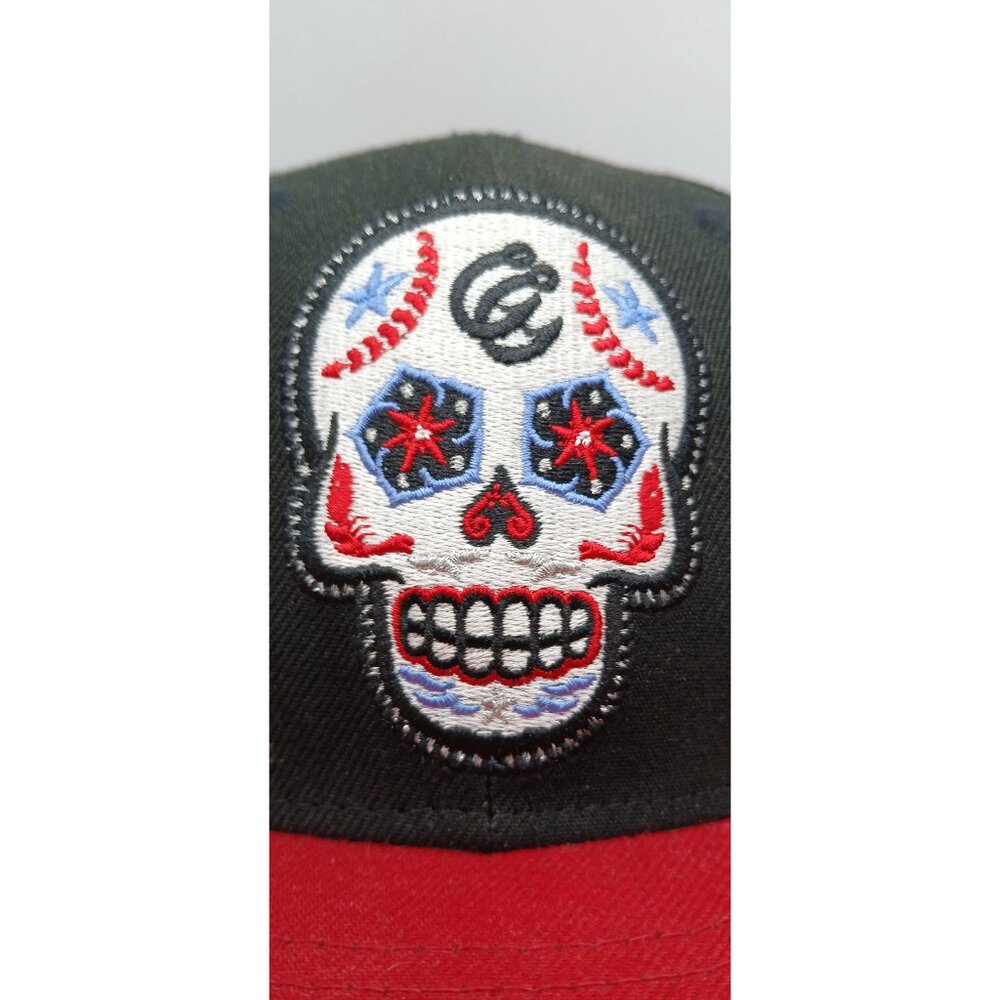 MiLB Corpus Christi Hooks Day Of The Dead Hat New Era 9Fifty Fitted Size 7⅛ - Picture 2 of 7